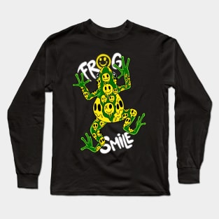 frog smiley Long Sleeve T-Shirt